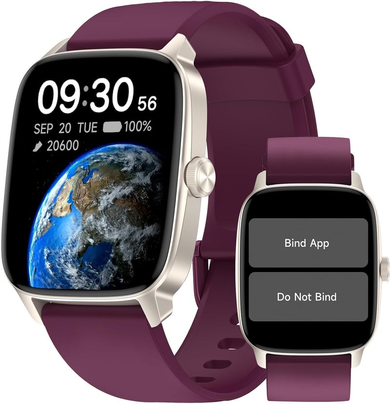 DAVIKO Pedometer Watch Senior Friendly No App/Phone Required, Waterproof Fitness Tracker Watch with Step Counter Calories/Sleep Tracker for Walking Running for Men Women - Image 1